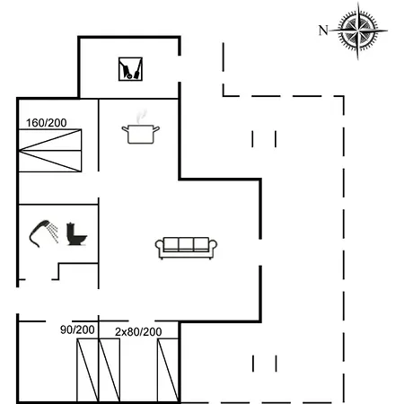 בית נופש Sigrun - 4km From The Sea By Interhome Tagholm
